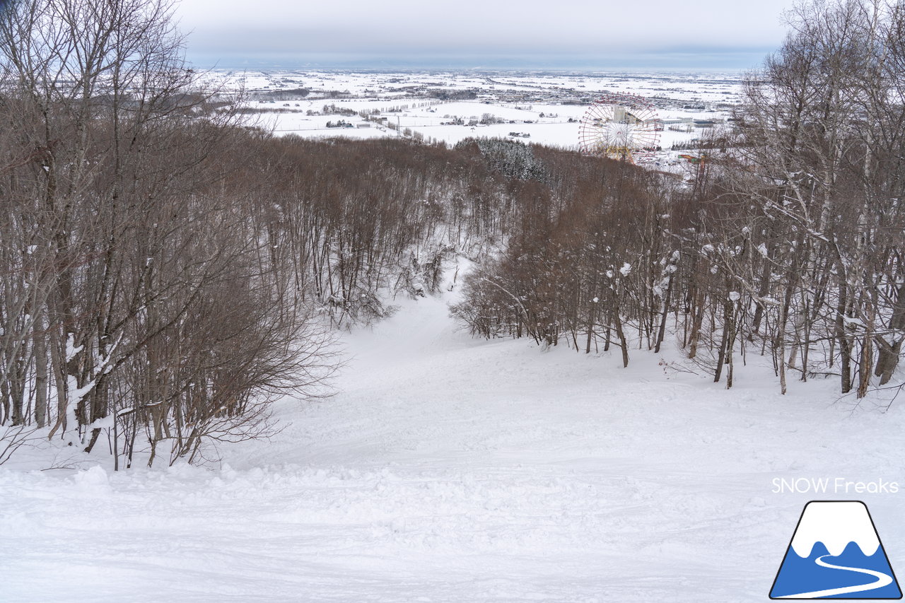 北海道グリーンランドホワイトパーク｜メインゲレンデだけじゃない！中・上級者も楽しめる隠れた林間コースへGo(^^)v